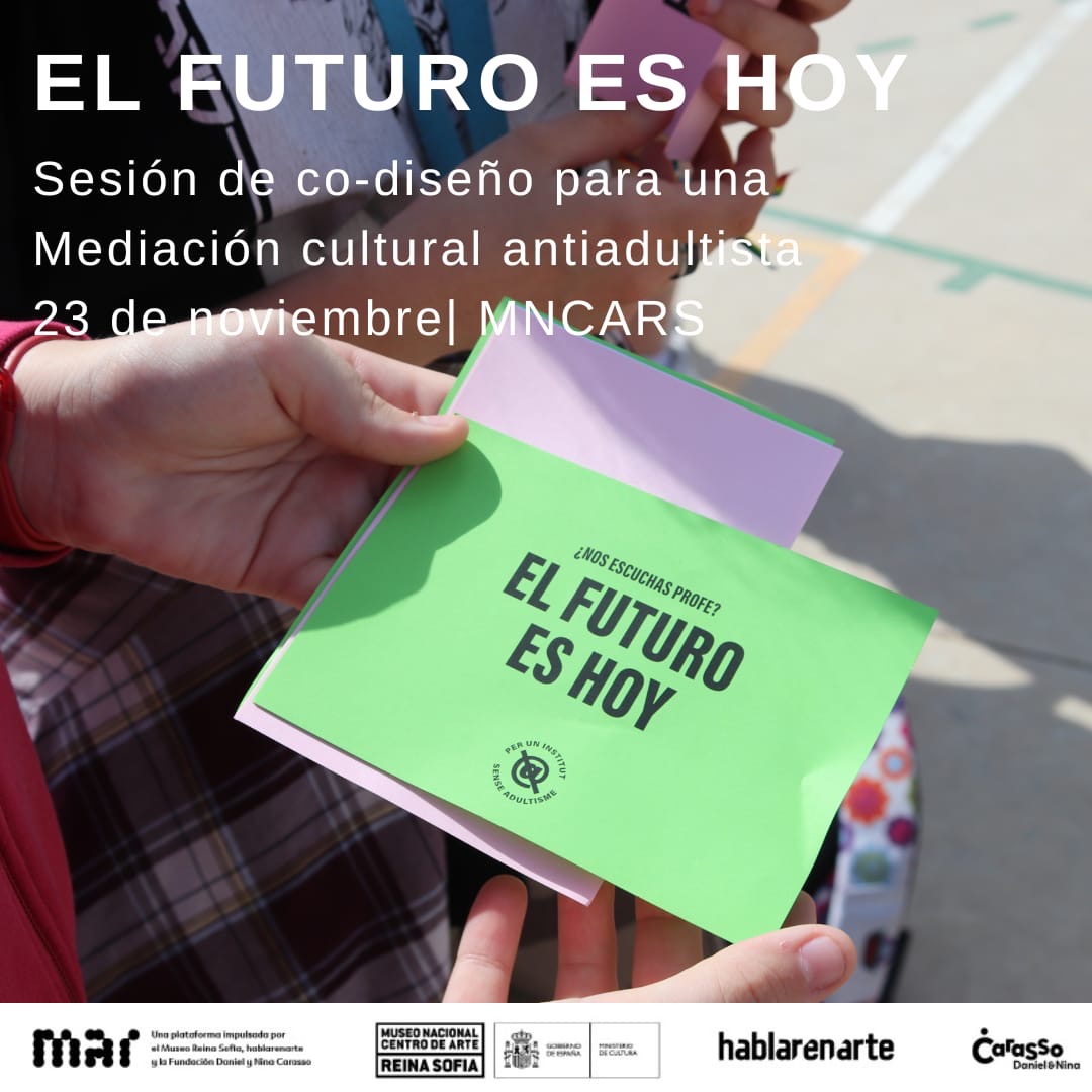 Cartel de actividad "El futuro es hoy"